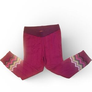 Toddler Girl Missoni Purple Leggings Size 2T-3T